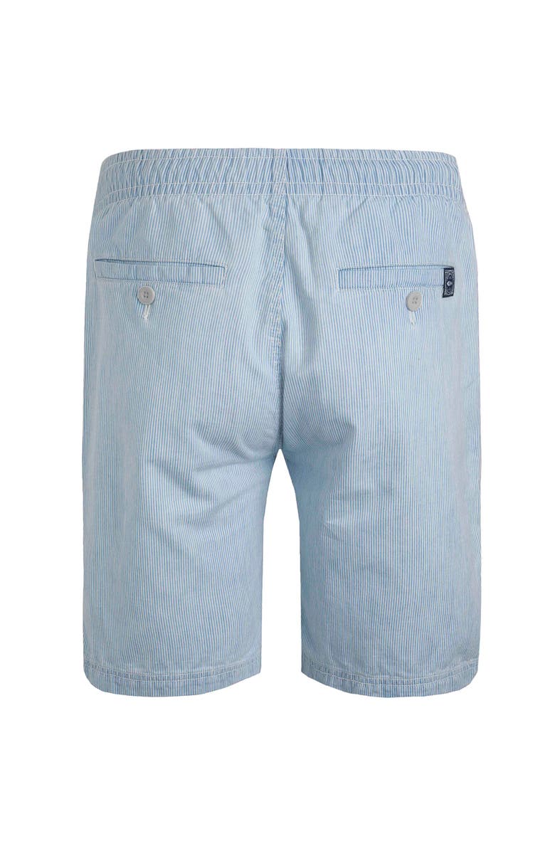 Weird Fish Dewey Stripe Shorts, Alternate, color, Ecru