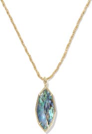 Kendra Scott Ophelia Large Shell Pendant Necklace
