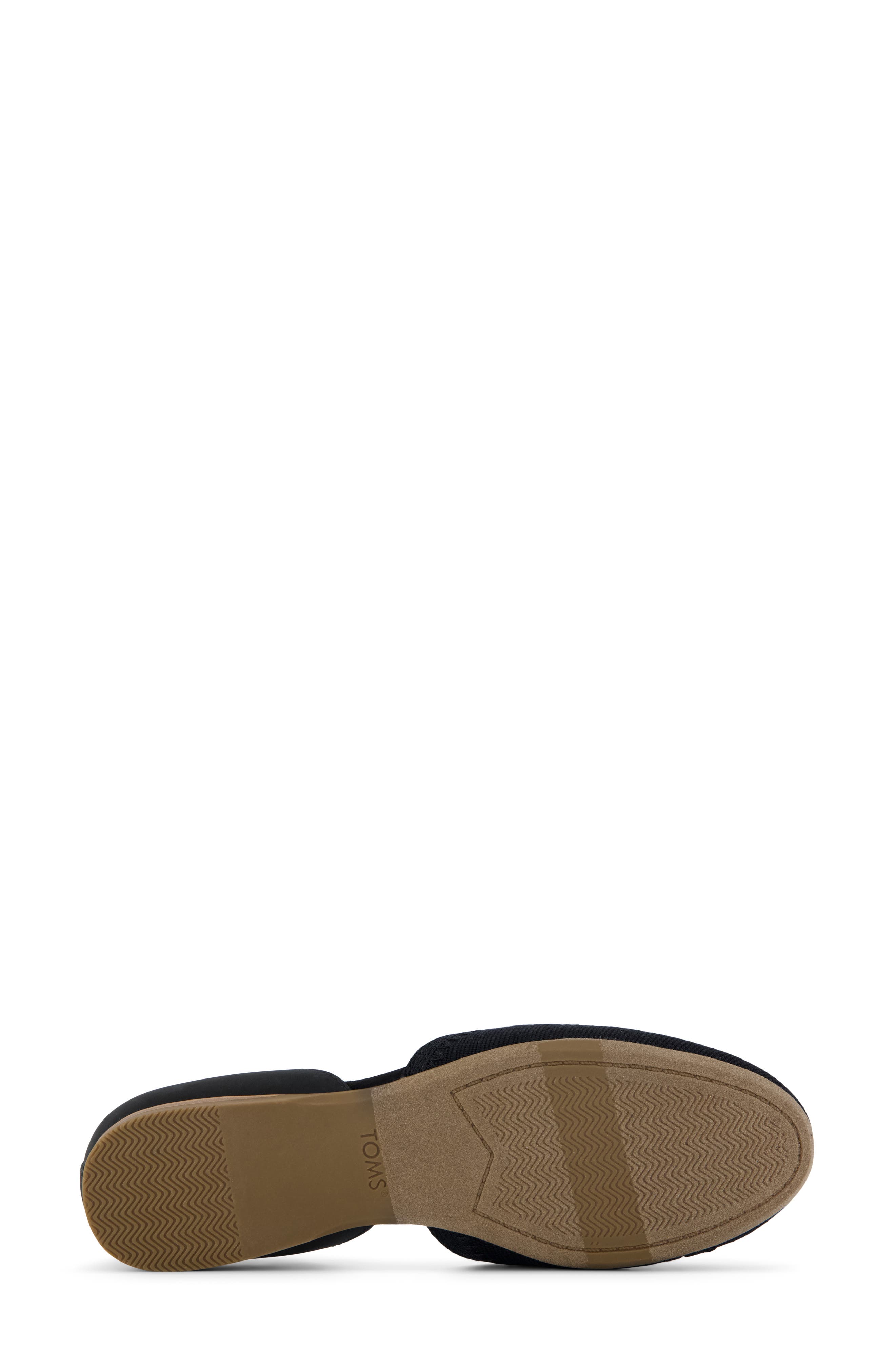 TOMS d'Orsay Flat, Alternate, color, Black