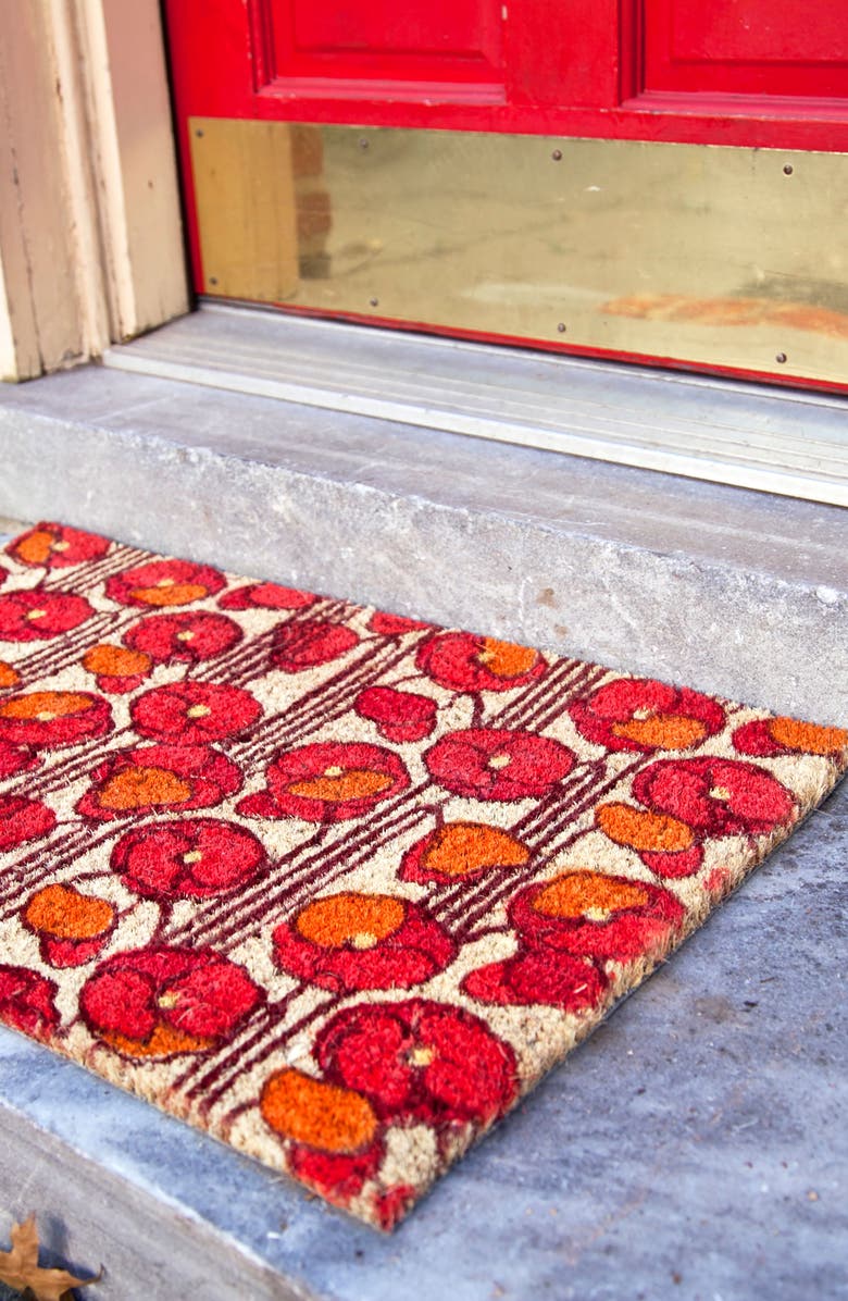 ENTRYWAYS Poppies Doormat, Alternate, color, 