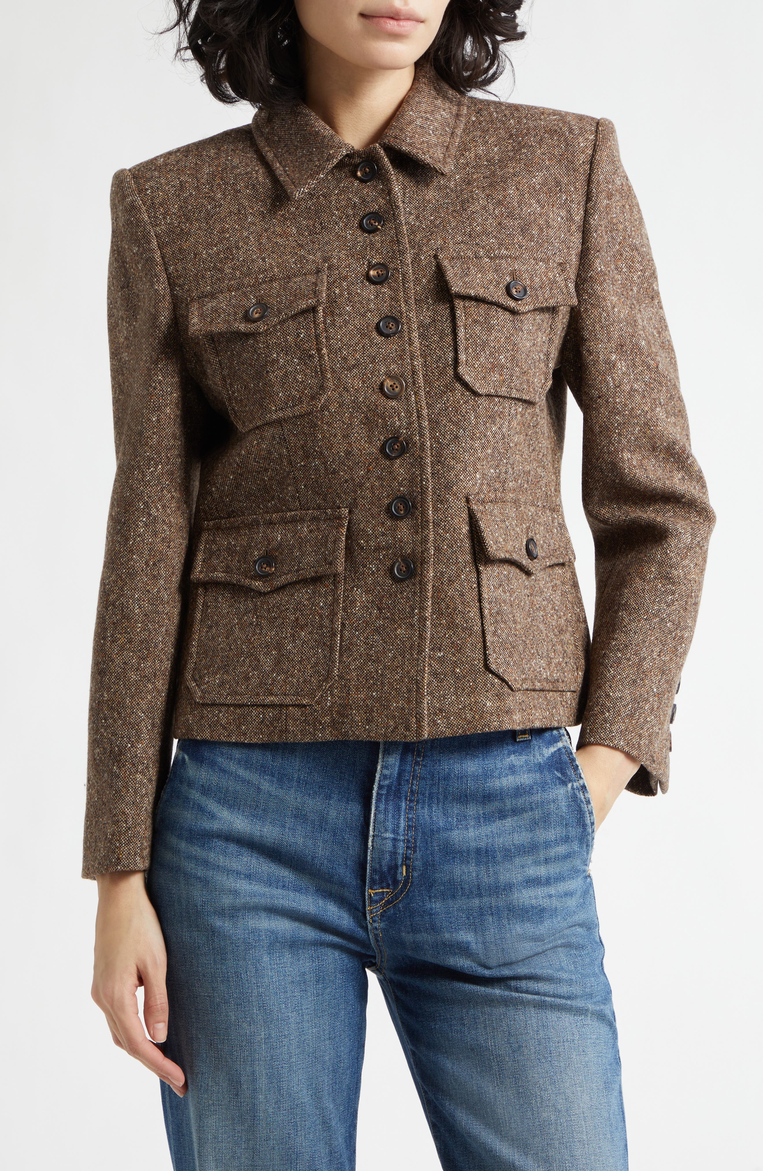 Jamison Stretch Virgin Wool Jacket