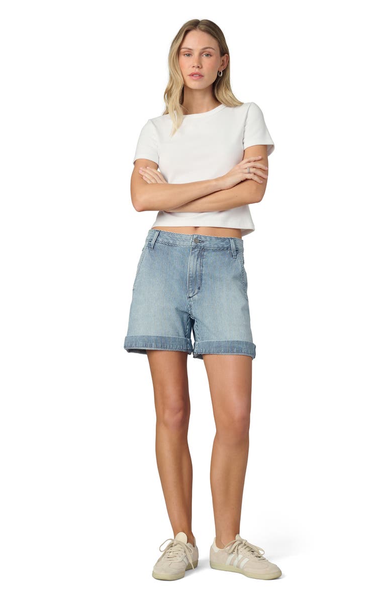 Joe's The Cuffed Trouser Shorts, Alternate, color, Railroad