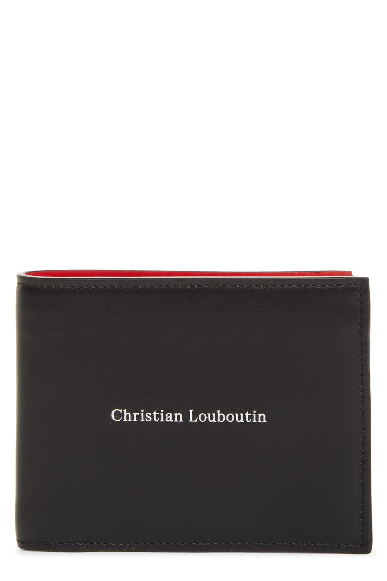 Canopy Bifold Leather Wallet, Main, color, BK01 - BLACK