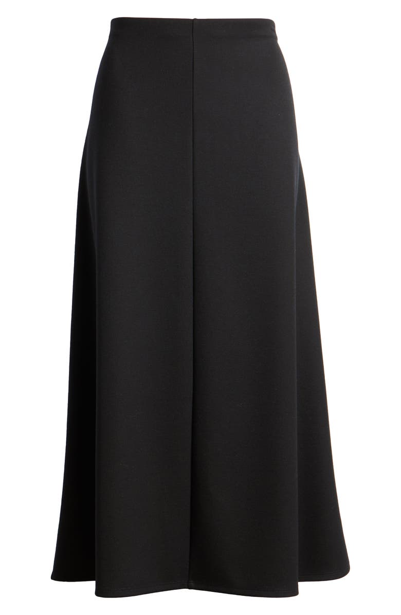 Eileen Fisher Midi A-Line Skirt, Alternate, color, Black