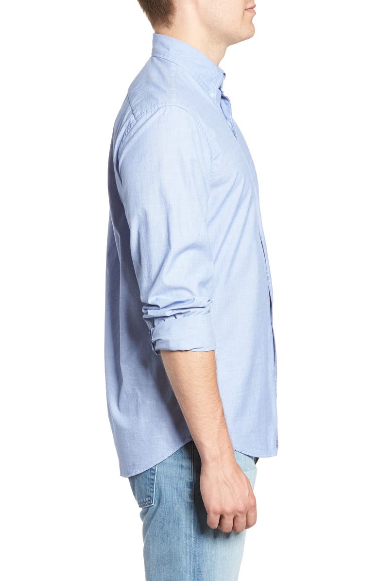 J.Crew Slim Fit Stretch Secret Wash Poplin Sport Shirt, Alternate, color, 
