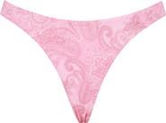 HOUSE OF CB Capri-K Paisley High Leg Bikini Bottoms
