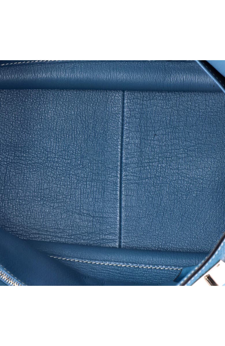 Pre-Owned Hermes Jypsiere Bag Clemence 34, Alternate, color, Bleu Jean