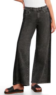 Wash Lab Denim Relaxed Wide Leg Jeans
