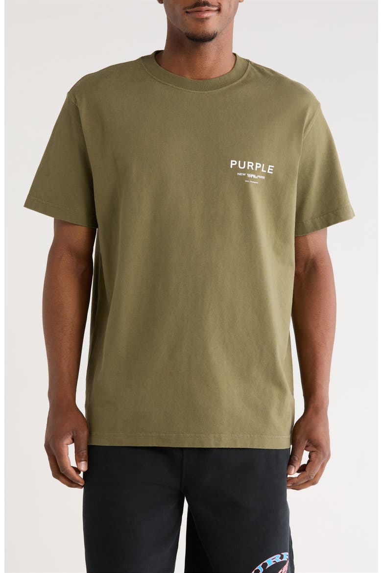 Logo Graphic T-Shirt, Main, color, GREEN