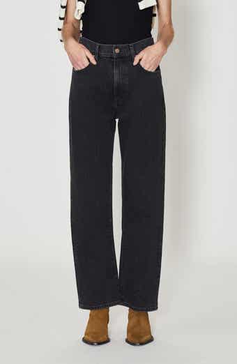 LE JEAN Indy High Waist Easy Bow Leg Jeans