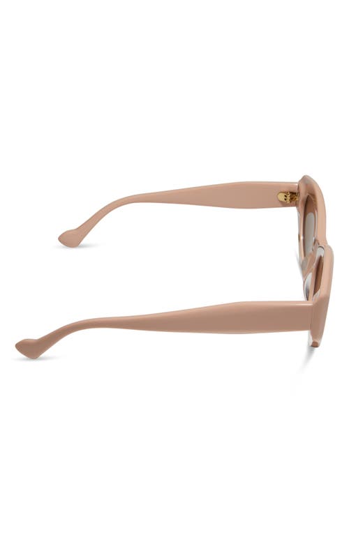 Diff 52mm Margot Faceted Oval Sunglasses
