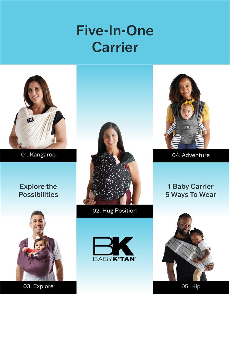 Baby K'tan Original Sweetheart Baby Carrier, Alternate, color, 