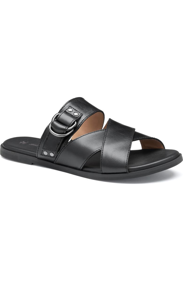 Johnston & Murphy Shayla Crossover Slide Sandal, Main, color,