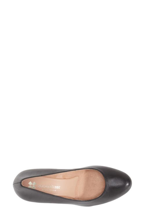 Naturalizer 'michelle' Almond Toe Pump In Black