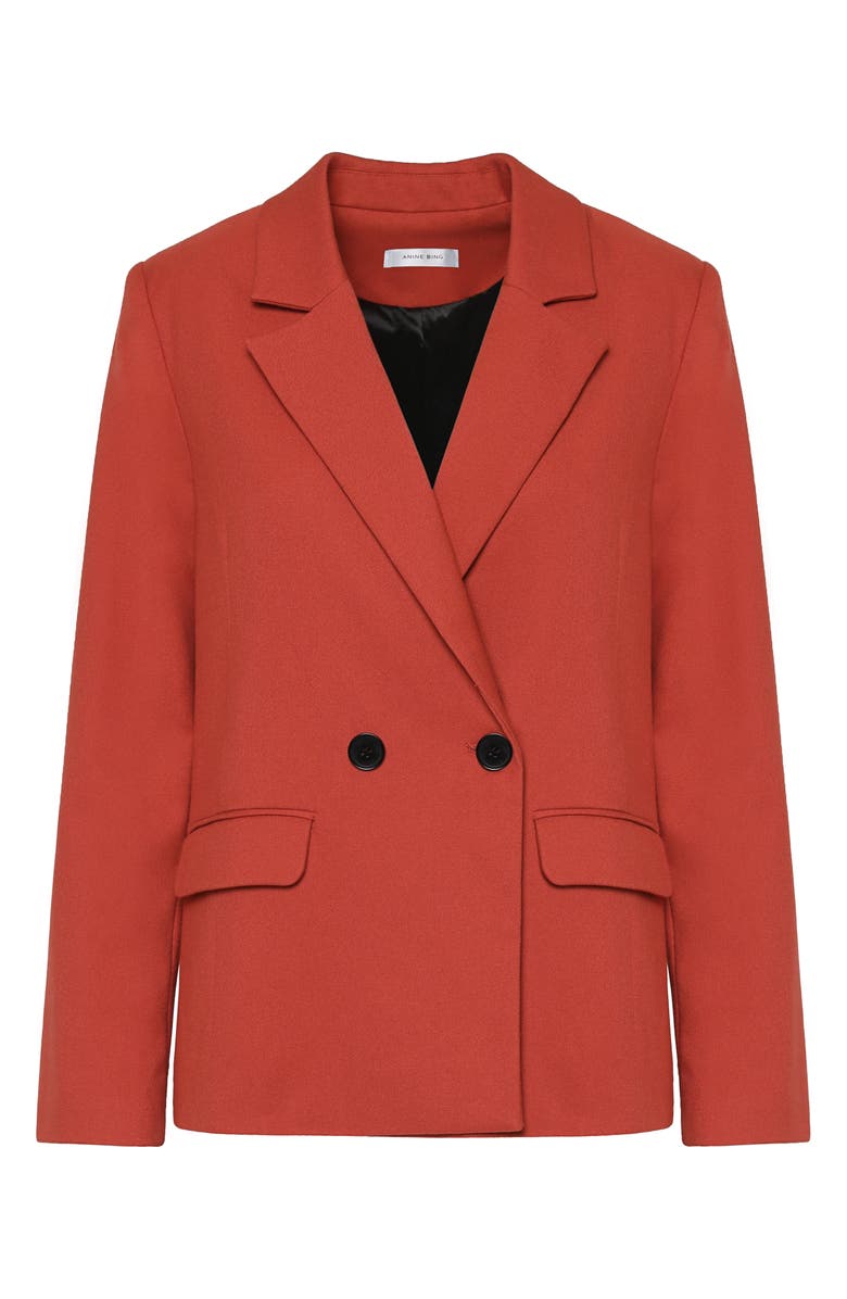 ANINE BING Becky Boxy Blazer, Alternate, color, 