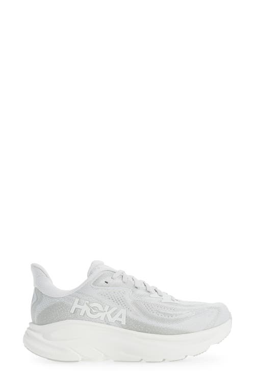 Hoka Clifton 10 Running Shoe In White