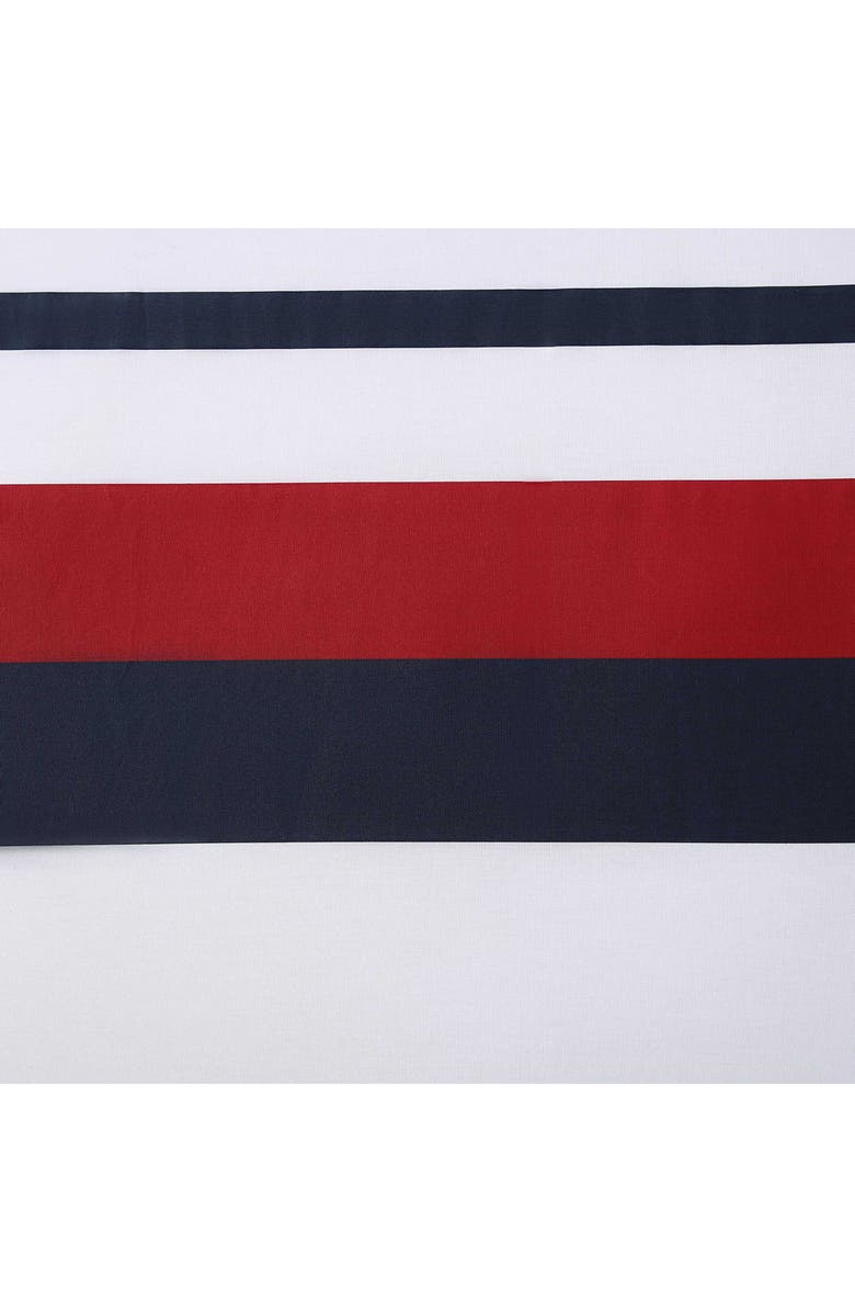 Tommy Hilfiger Classic Stripe Duvet Cover & Shams Set, Alternate, color, White/ Red/ Navy