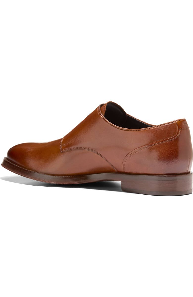 Cole Haan Carnegie Monk Strap Loafer, Alternate, color, British Tan