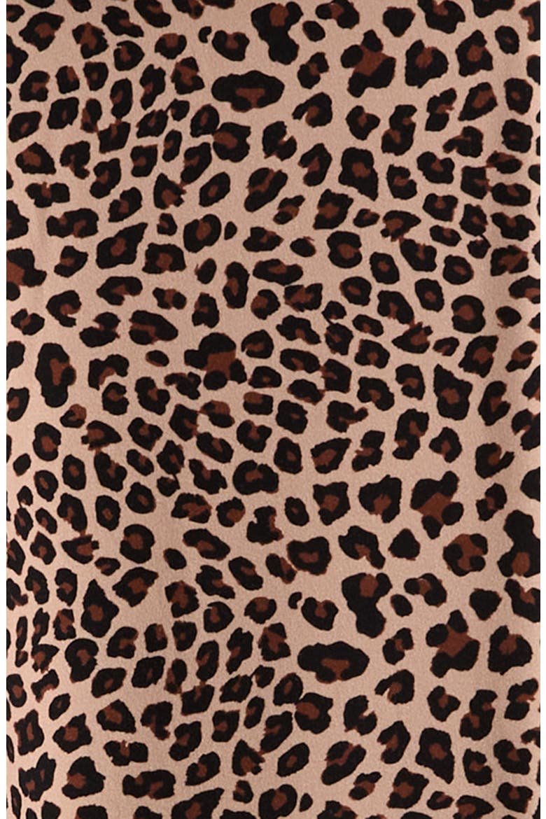 Kids' Live By Foldover Flare Pants, Alternate, color, TAN KERNEL CHIC LEOPARD