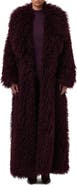 Naked Wardrobe Faux Shearling Coat