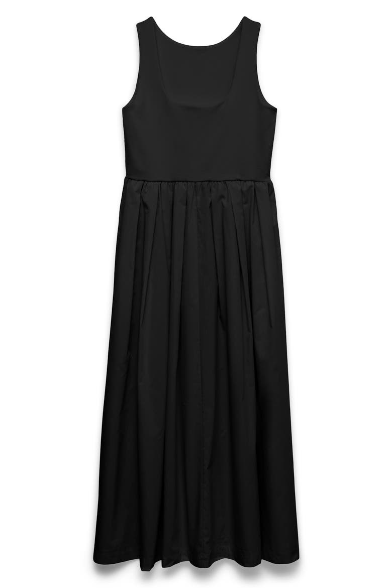 Ane Midi Dress, Alternate, color, BLACK