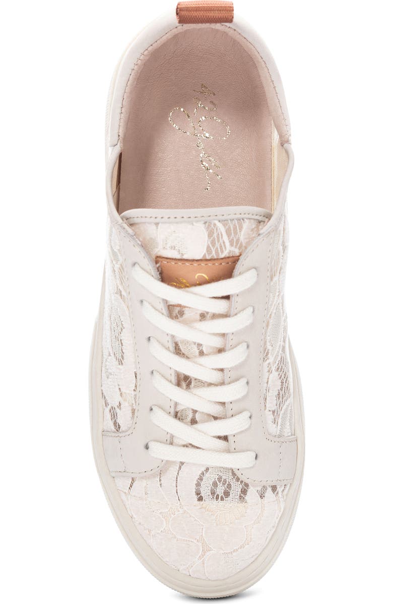 42 Gold Glee Lace Platform Sneaker, Alternate, color,