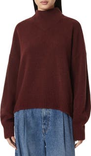 AllSaints Asha Mock Neck Sweater