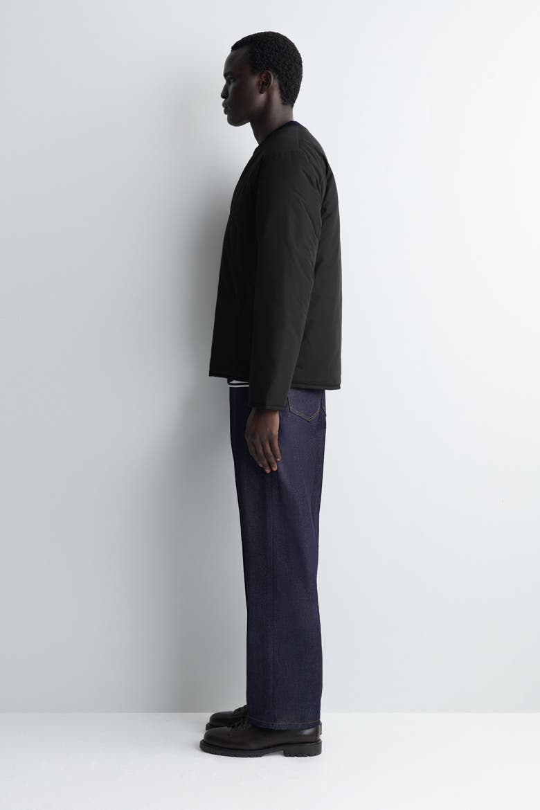 Reversible Quilted Jacket, Alternate, color, BLACK