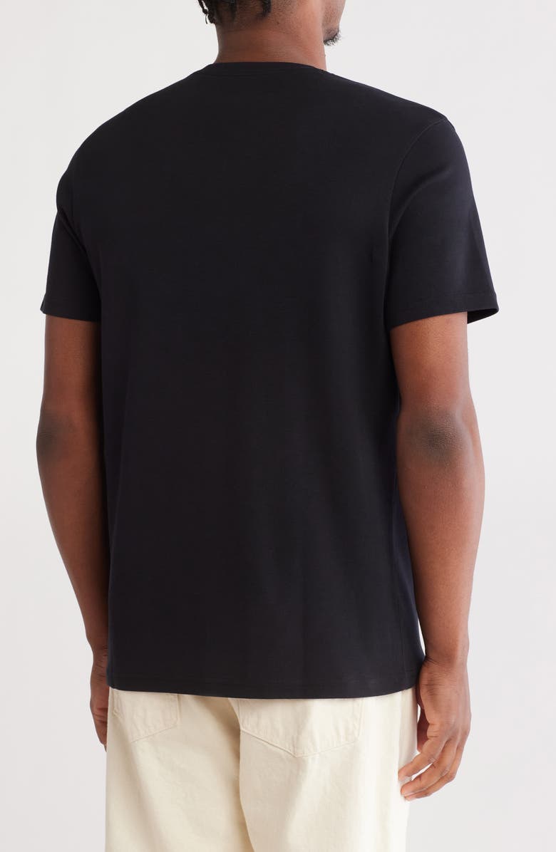 14th & Union Short Sleeve Interlock T-Shirt, Alternate, color, Black