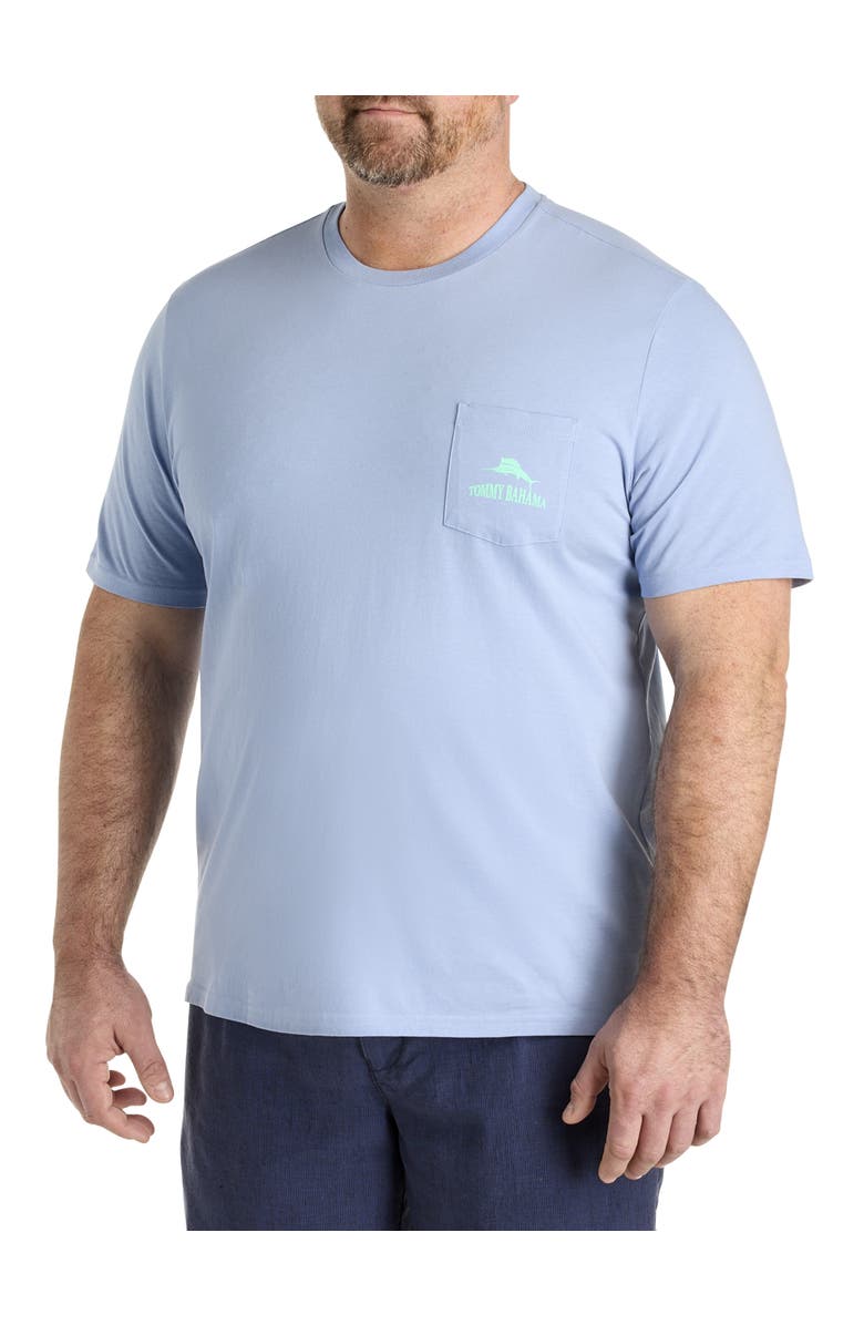Tommy Bahama Big 
Tall Shell or Highwater Pocket T-Shirt, Main, color, Lakewater