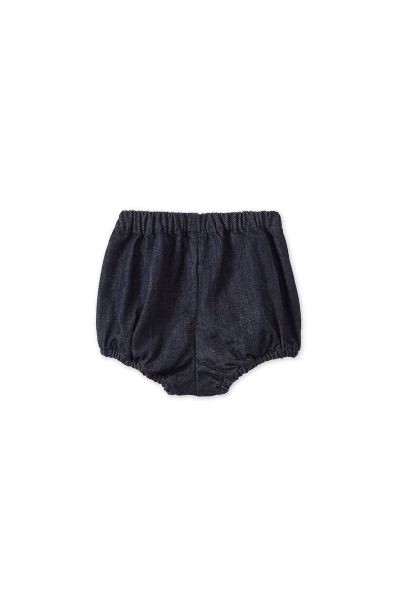Vild House of Little Organic Denim Bloomers, Alternate, color, Navy Blue