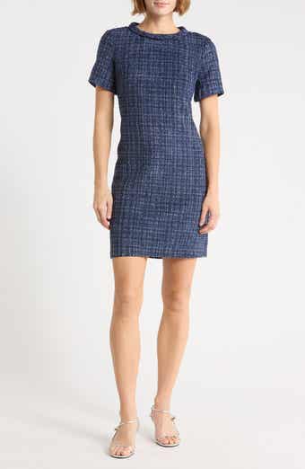 Bouclé Shift Dress