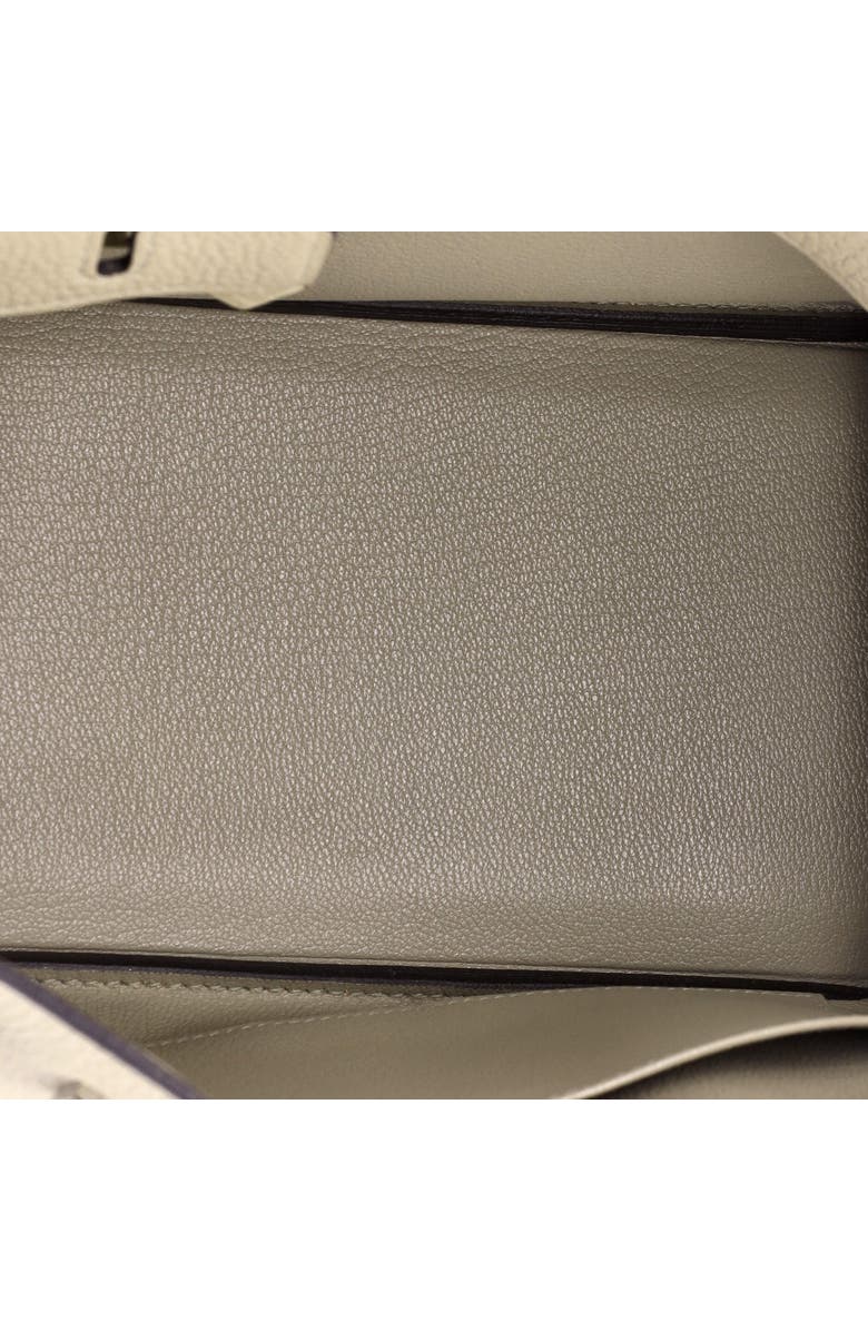 Pre-Owned Hermes Birkin Handbag Light Togo with Palladium Hardware 25, Alternate, color, Trench