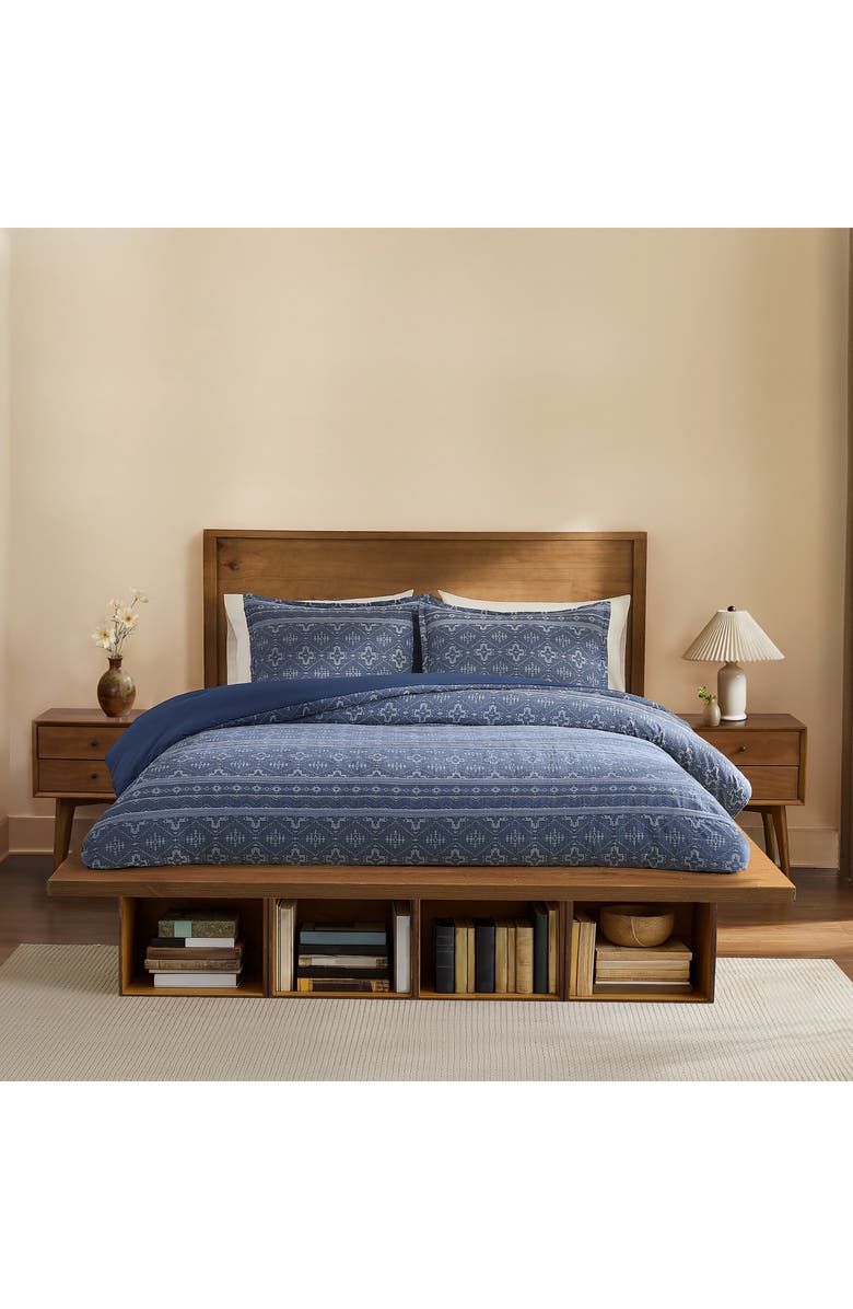 Pendleton Four Corners Comforter 
Shams Set, Alternate, color, Navy