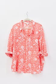Hat Attack Printed Beach Shirt