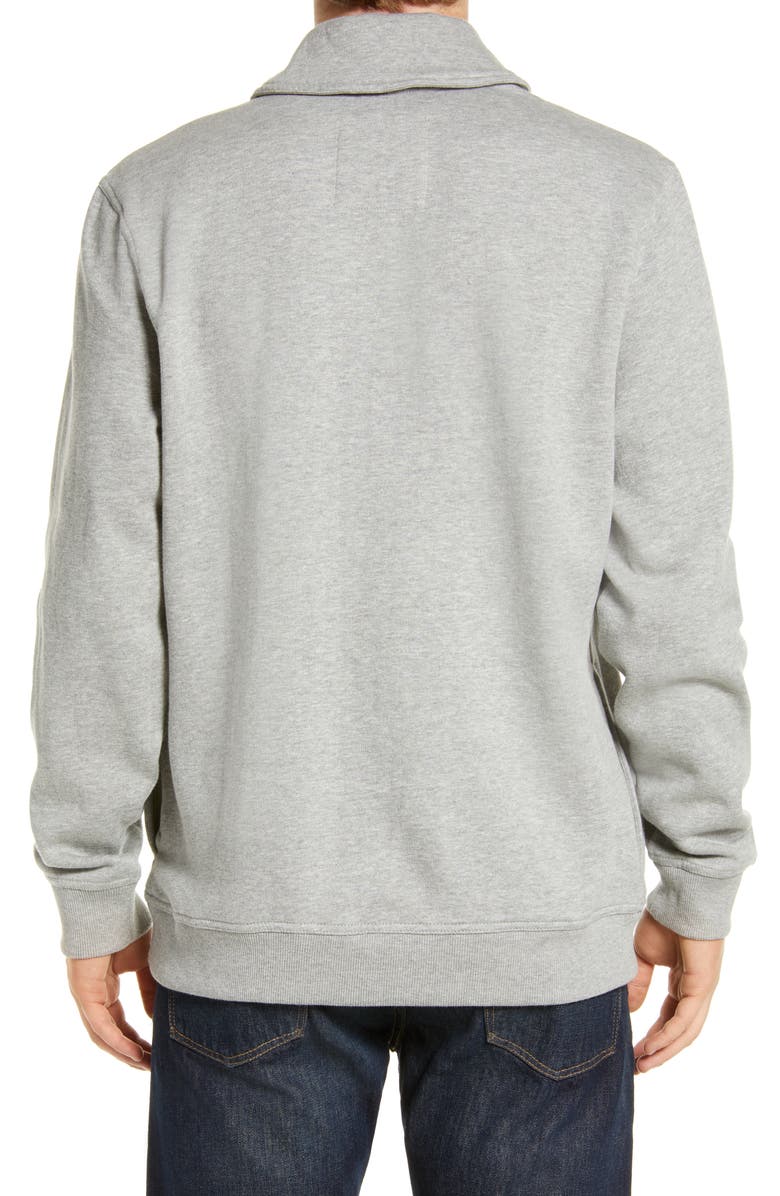 The Normal Brand Fairweather Shawl Collar Sweatshirt, Alternate, color, 