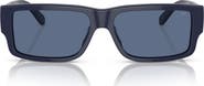 DIESEL® Geck-D 57mm Rectangular Sunglasses