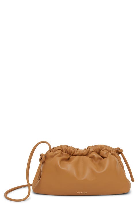 Mini Cloud Leather Clutch