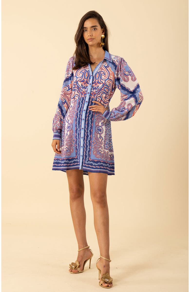 Hale Bob Hadlee Silk Dress, Main, color,