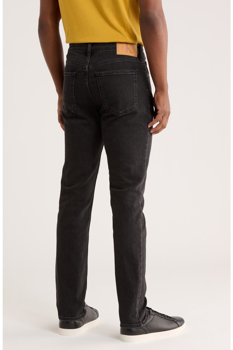 Slim Fit Jeans, Alternate, color, BLACK PEAK