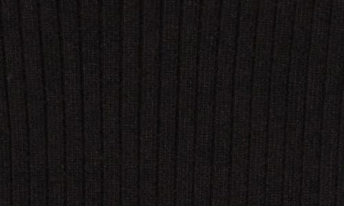 Simkhai Cecilia Rib Knit Crop Tank In Black