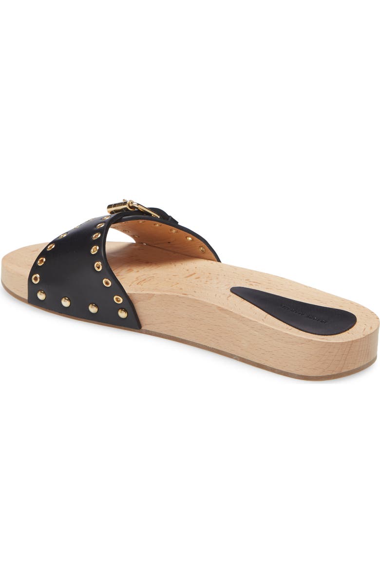 Isabel Marant Jaso Wooden Slide Sandal, Alternate, color,