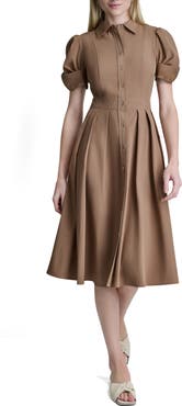 DKNY Commuter Short Sleeve Shirtdress
