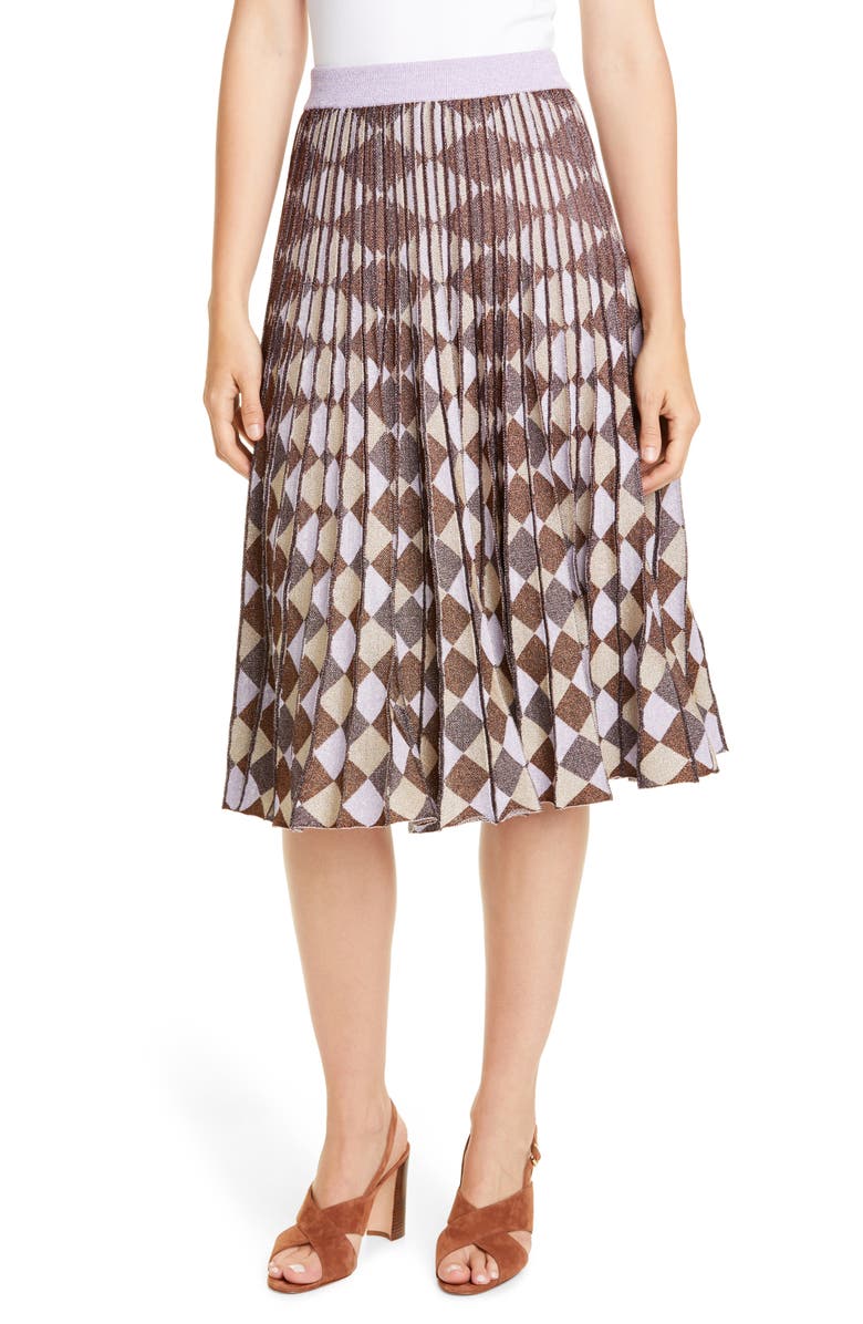 Baum und Pferdgarten Cyrilla Pleat A-Line Skirt, Main, color,