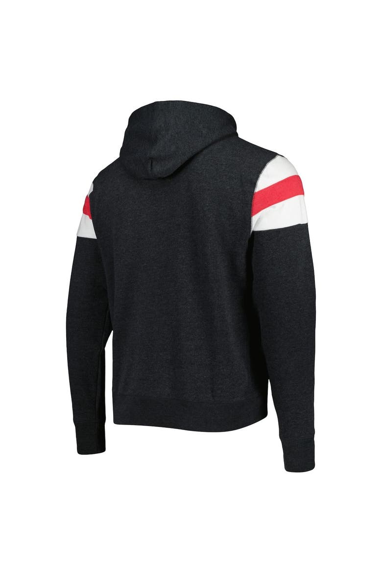 Men's '47 Heathered Black Tampa Bay Buccaneers Premier Nico Pullover Hoodie, Alternate, color, Black