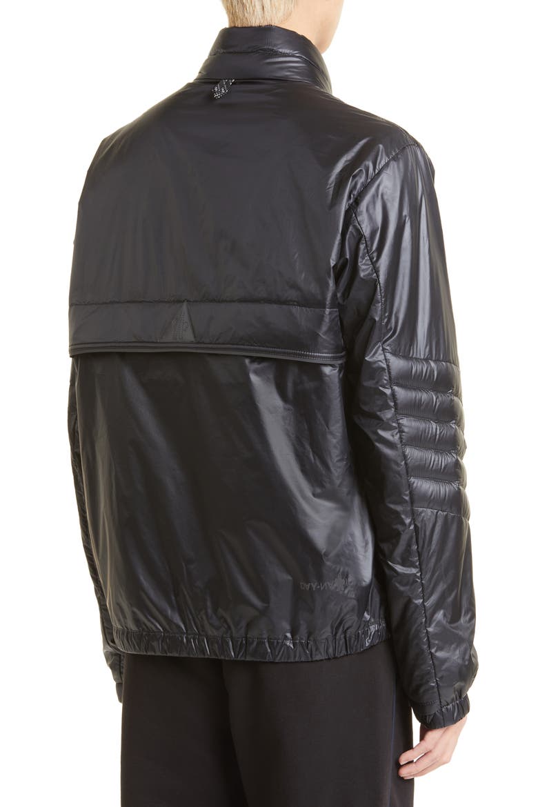 Althaus Mixed Quilting Down Jacket, Alternate, color, BLACK