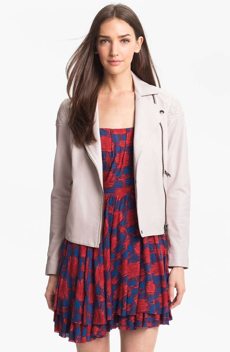 MARC BY MARC JACOBS 'Jett' Leather Jacket, Main, color, 