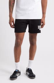 ICECREAM College Cotton Sweat Shorts
