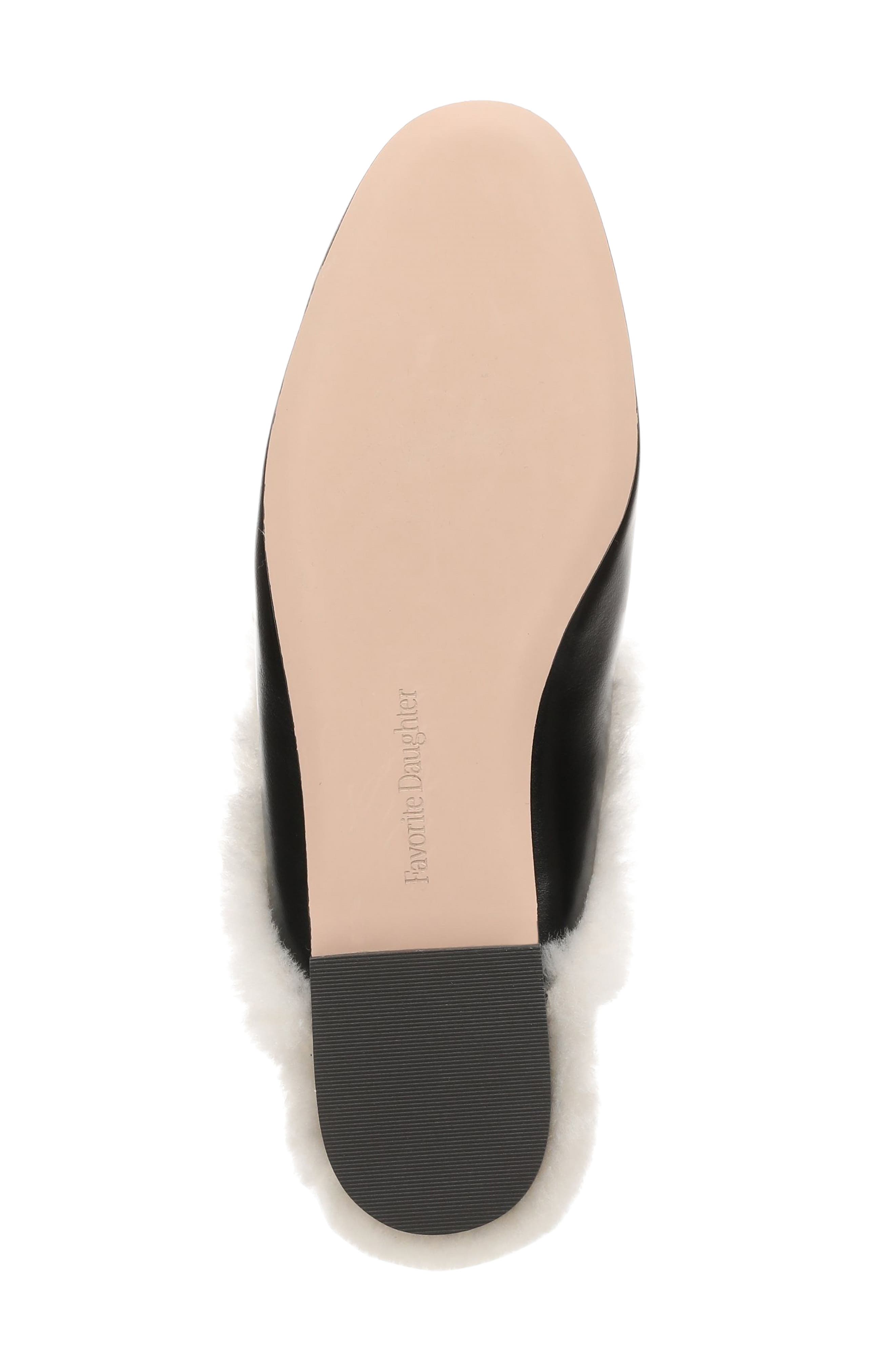 Yvette Wool Mule, Alternate, color, BLACK/ CREAM