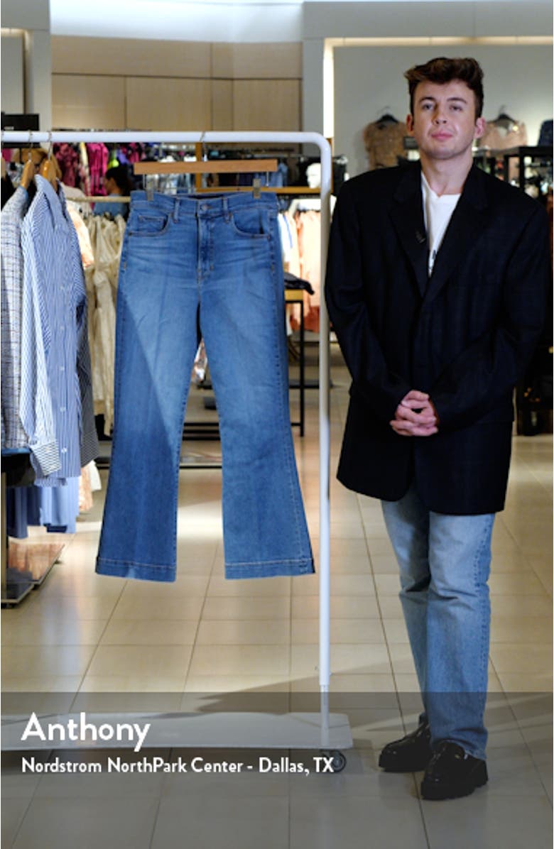 Carson High Waist Ankle Flare Jeans, sales video thumbnail